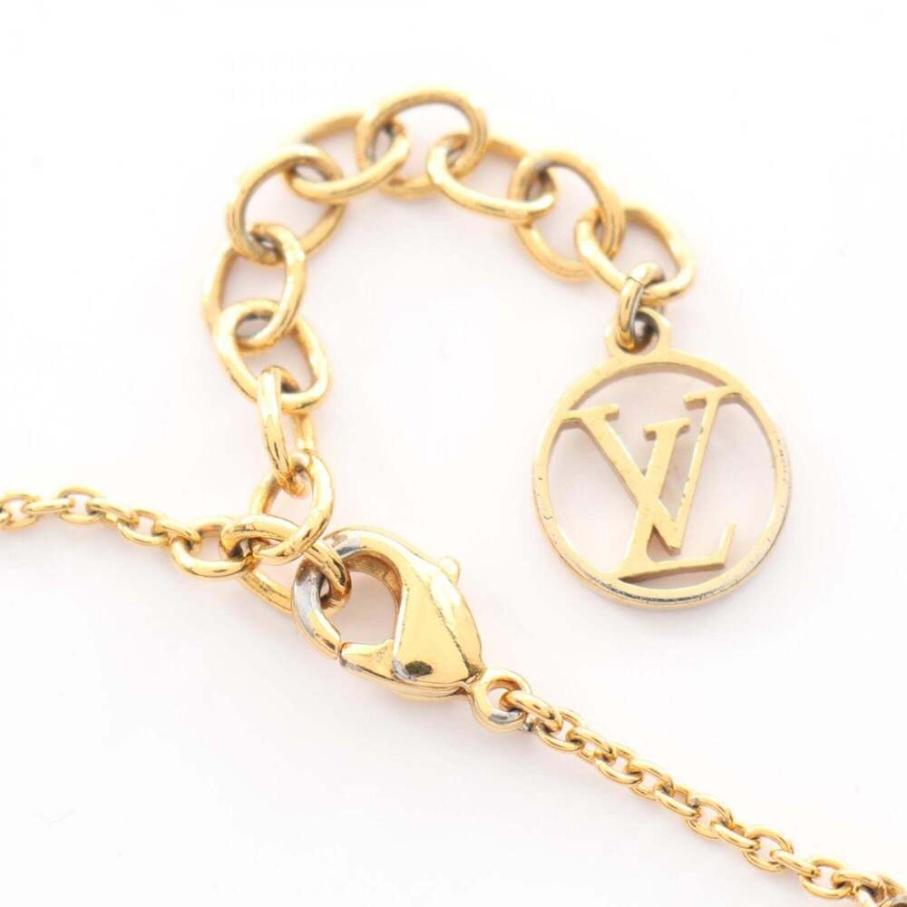 LOUIS VUITTON Gold Charm Bracelet - Picture 4 of 11
